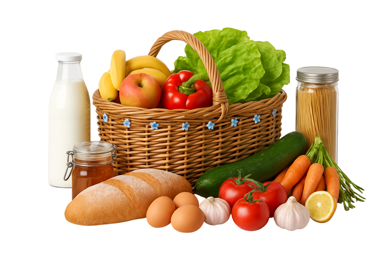 Grocery Basics Basket