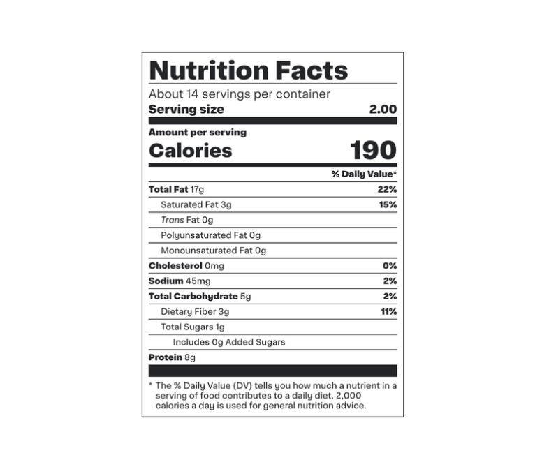 Organic Crunchy Peanut Butter