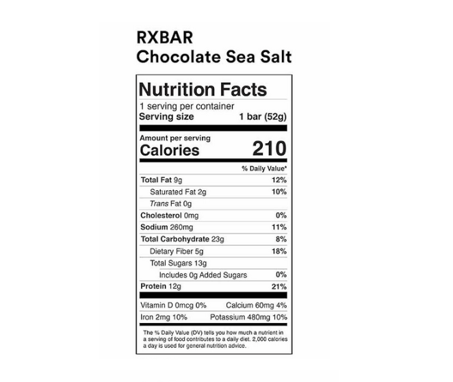 RXBAR Protein Bars