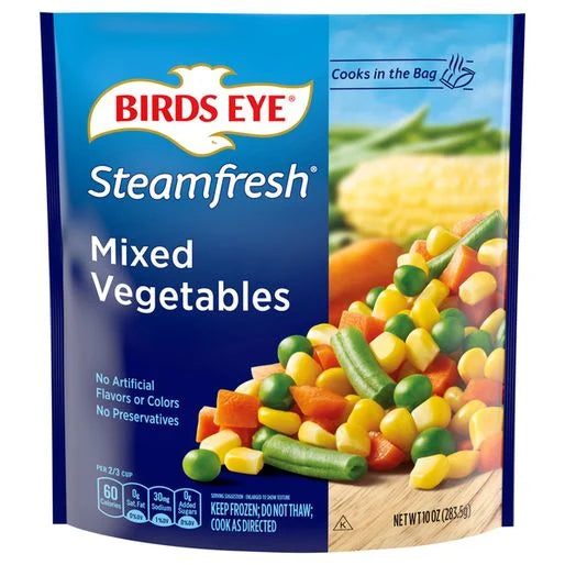 Frozen Mixed Vegetables