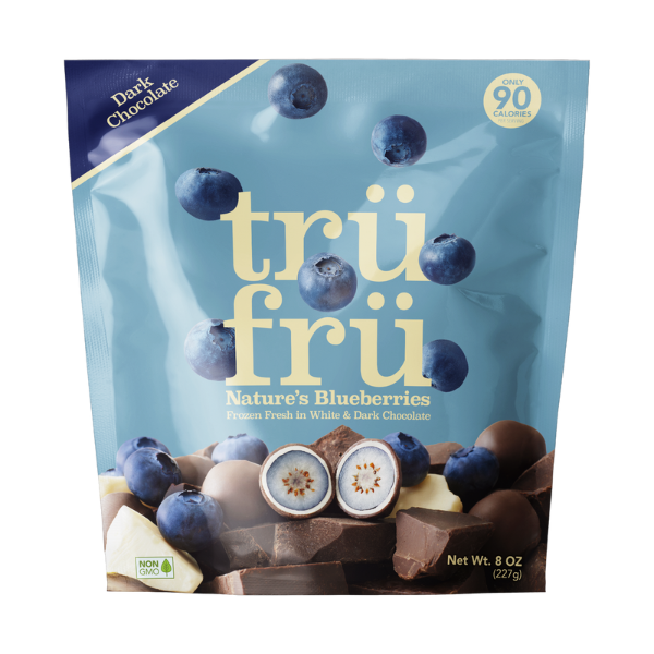 Frozen Chocolate Covered Blueberries