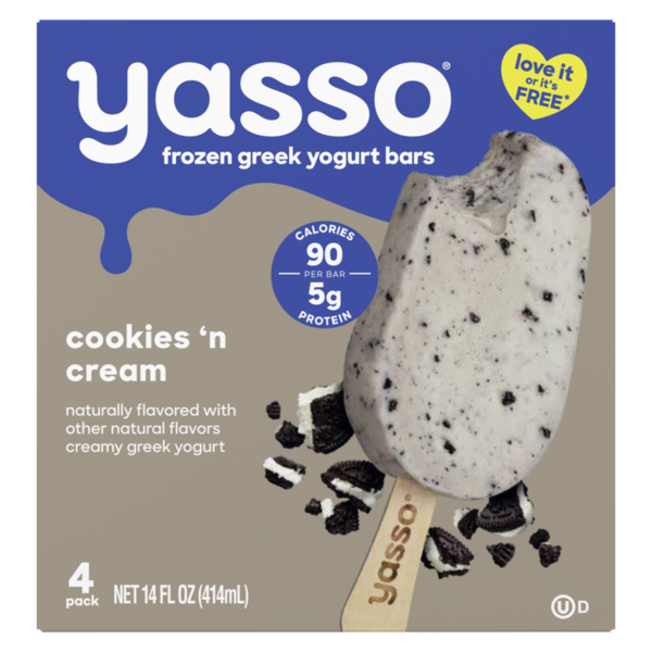 Cookies N' Cream Frozen Yogurt Bars