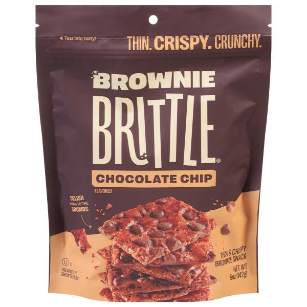 Chocolate Chip Brownie Brittle