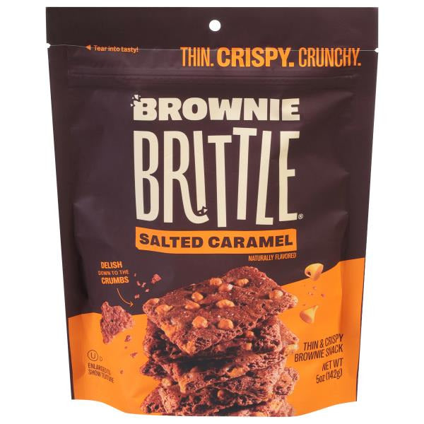 Salted Caramel Brownie Brittle