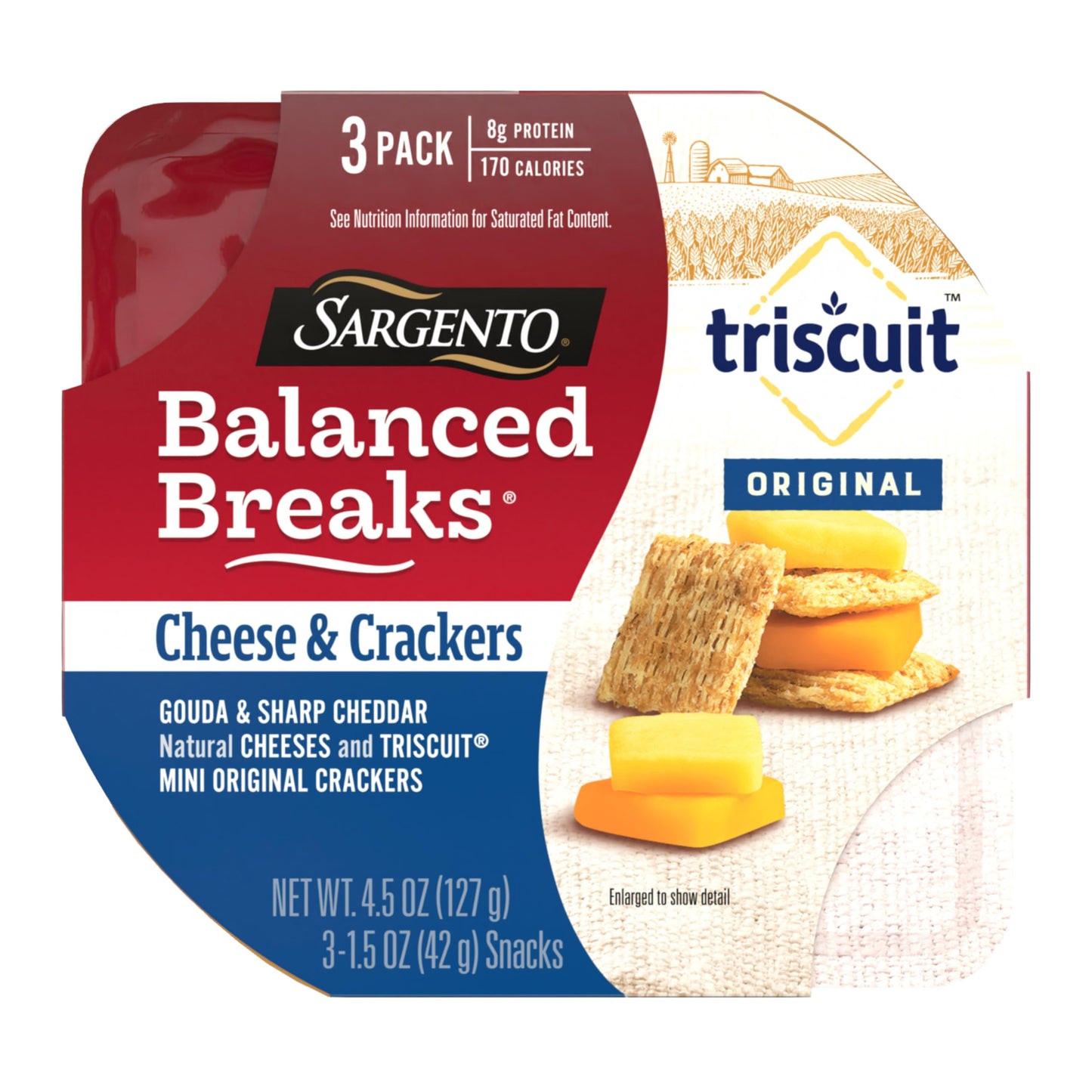 Cheese & Cracker Snack Pack